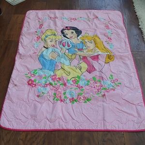 Disney Lightweight Princess Blanket & Pillowcase